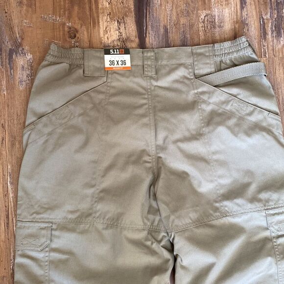 5.11 Tactical Pants Taclite Pro Rip Stop Size 36X36 Color Stone - Picture 10 of 15